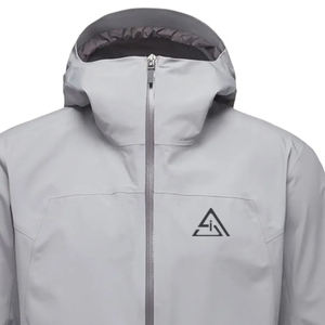 Chaqueta Impermeable con Capucha para Hombre, Nueva Llegada OEM, 100% Poliéster, Cuello Alto, Transpirable, Cortavientos, con MOQ Bajo - Product Image 3