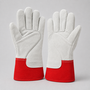 Guantes de Cuero de Calidad, Sensación Suave, Construcción Resistente, Movimiento Flexible, Puño Reforzado, Uso General para Manipulación de Herramientas - Product Image 4