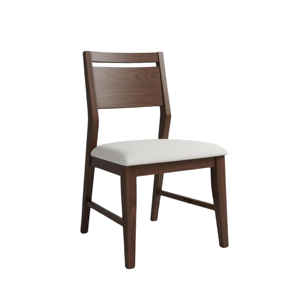 Modern Solid Teak Wood <b>Dining</b> <b>Chair</b> Upholstered Seat Wooden <b>Dining</b> <b>Chair</b> Home <b>Dining</b> Furniture - Product Image 1
