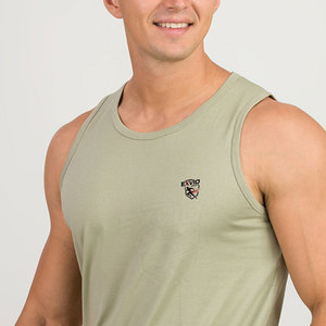 Conception de logo personnalisé, t-shirts sans manches pour hommes, service OEM, t-shirts sans manches pour hommes à bas prix - Product Image 3