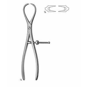 Pinzas Patelar de 185 mm |   Instrumentos de Acero Inoxidable de Primera Calidad - Product Image 2