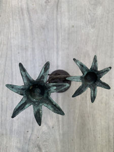 Mono de Metal Vintage colgando en palmera candelabro para decoración del hogar en latón o material de hierro de bronce - Product Image 4