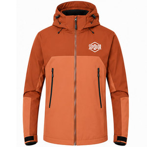 Chaqueta Cortavientos Ligera para Hombre, OEM ODM, Impermeable, con Capucha, para Correr, Senderismo y Deportes al Aire Libre, Directo de Fábrica - Product Image 1