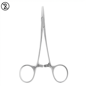Pinzas Hemostáticas Quirúrgicas Halsted Curvas de Acero Inoxidable de Alta Calidad, Instrumento Oftálmico para Cirugía de Precisión - Product Image 3