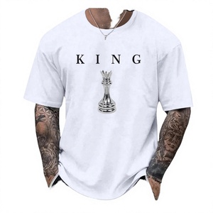 Customized Photo Print Front Casual Men's Short Sleeve Waffle Knit Gym <b>Tshirt</b> 100% <b>Polyester</b> 180 Grams Compressed Breathable - Product Image 1