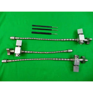 ชุดเครื่องมือยึดตรึงสมองและกะโหลกศีรษะ Azicon Neuro J Arm Flexible Retractor Set พร้อมที่ยึดใบมีดแบบยึดติดด้วยตัวเองและชุดอุปกรณ์ยึดติดแบบ Spatula - Product Image 4