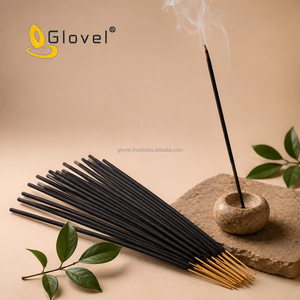 Bâtons d'encens en bambou de charbon de bois brut de qualité supérieure, prêts à l'emploi, parfum DESSERT, aromathérapie, bambou naturel en pot, qualité export Tamil Nadu - Product Image 6
