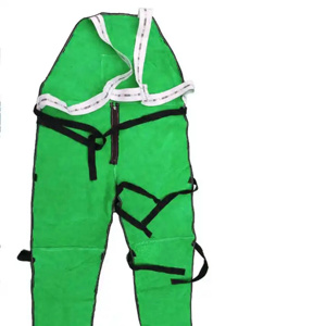 Pantalon de soudeur en cuir de vachette, équipement de protection individuelle pour la sécurité industrielle, vêtements de travail de protection - Product Image 4