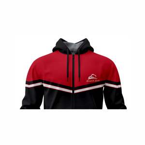 Sudaderas con capucha para hombre, logotipo personalizado, 100% poliéster y algodón, para deportes al aire libre, de alta calidad, con cremallera, corte regular, estilo urbano, OEM, ODM - Product Image 4