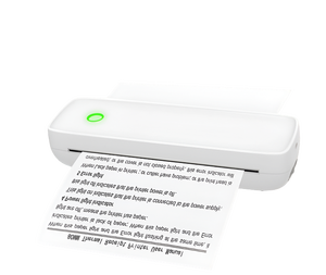 Impresora Térmica Portátil Sudex A4 sin Tinta para Documentos y Fotos, Inalámbrica, 203DPI, 3 Años de Garantía, Disponible en Stock - Product Image 1