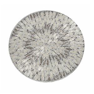 Napperons et sous-verres en perles de verre violet avec différentes couleurs et motifs Tapis de table en perles de verre Plats Mat Home - Product Image 2