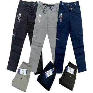 Salopette Premium pour Garçons en Tissu Satiné Lourd, Respirante, Anti-boulochage, Longueur Intégrale, Durable, Double Poche, Effet Délavé, Style Décontracté et Utilitaire - Product Image 3