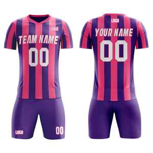 Conjuntos de Fútbol Sublimados de Nivel Profesional, Camisetas de Fútbol de Manga Corta con Corte Láser, Uniformes de Fútbol Personalizados para Hombre y Mujer - Product Image 6