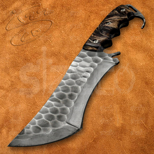 Cuchillo de Supervivencia Táctico de Acero Aleado 12C27 Hecho a Mano, de Grado Industrial, con Mango de Resina, para Caza y Bushcraft, OEM ODM - Product Image 3