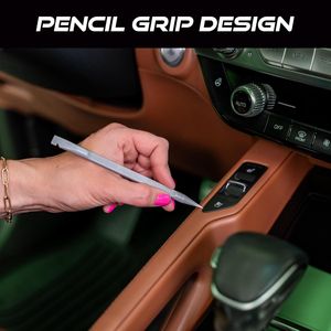 Kit per Dettagli Auto: Set di 6 Strumenti in Plastica per Pulizia Sicura ed Efficace dell'Auto - Product Image 2