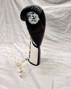 Gants de boxe en cuir WS PROFESSIONAL ORIGINAL pour l'entraînement, à doigts entiers, avec fermeture à lacets au poignet, écologiques, durables et anti-humidité - Product Image 6