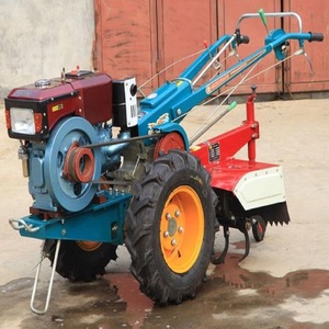 Cultivadores de Dos Ruedas, Mini Tractor de Arrastre con Motor Diésel de 8hp-32hp, Tractor de Arrastre con Cosechadora, Arado, Plantadora - Product Image 3