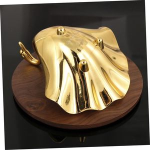 Bandeja de Metal con Forma de Pavo Real para Servir Frutas, Plato Decorativo para Exhibir Joyas, para Aperitivos, Postres, Frutos Secos, Decoración Elegante para Fiestas, Bodas y Hogar - Product Image 2