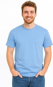 T-shirt Homme 100% Coton à Manches Longues, Vierge et Uni, Impression Logo Personnalisé, Qualité Supérieure, Fabricant 2026 – Nouvelle Collection en Promotion - Product Image 6