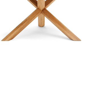 ชุดโต๊ะเก้าอี้รับประทานอาหารไม้สักสำหรับตกแต่งบ้าน สไตล์หรูหราสำหรับลานกลางแจ้ง - Product Image 6