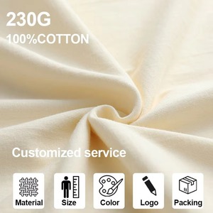 T-shirt vierge en gros personnalisable 100 % coton avec logo pour homme - Product Image 2