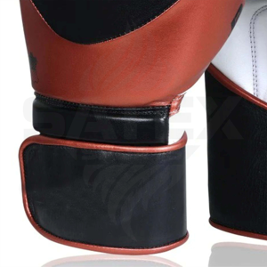 Gants de boxe en cuir véritable de haute qualité, édition équipe, équipement d'entraînement professionnel pour Muay Thai, Kickboxing, hommes et femmes - Product Image 4