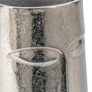 Jarrón clásico de fibra vegetal hecho a mano de estilo único, maceta de acento de decoración escultórica para flor/planta verde hecha por Zahid Exports en India - Product Image 5