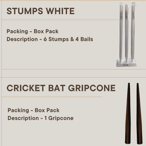Set de Bate y Púas de Cricket de Madera Premium, Equipo Profesional de Cricket, Calidad de Exportación desde India - Product Image 5