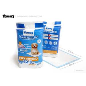 12+3 coussinets jetables pour incontinence en PET 60*90CM Qualité supérieure pour le confort et l'absorption - Product Image 1