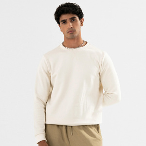 Sweat-shirt à capuche en molleton brossé en coton biologique de haute qualité pour hommes - Écologique, respirant, 300g, printemps, vente en gros OEM - Product Image 6