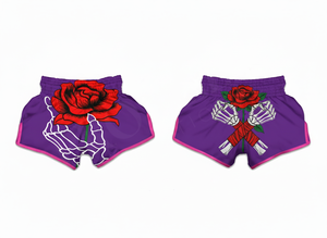 Shorts de Muay Thai personnalisés à faible MOQ avec design par sublimation, cordon de serrage à la taille, pour la lutte et le combat - Product Image 3
