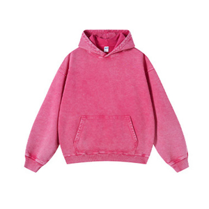 เสื้อฮู้ดสีชมพูทรงปกติ ยูนิเซ็กส์ สไตล์ลำลอง ผ้าฝ้ายเฟรนช์เทอร์รี่แบบซักแล้ว สวมใส่สบาย ระบายอากาศได้ดี ลายตัวอักษร เหมาะสำหรับฤดูหนาว - Product Image 1
