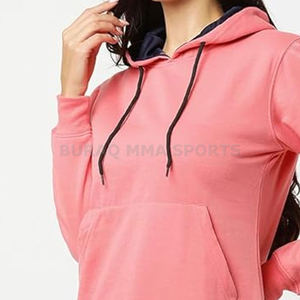 Pull en tricot à capuche pour femme, coupe ample, décontracté, idéal pour l'hiver, couleurs personnalisées disponibles - Product Image 3