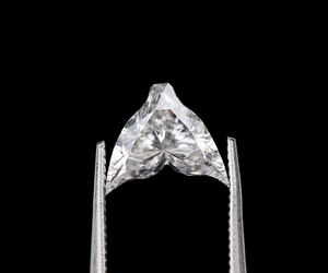 Diamante cultivado en laboratorio de 0.90 CT CVD/HPHT con forma de cola de pez, corte único personalizado, VVS, VS, diamante suelto cultivado en laboratorio para joyería, gran venta. - Product Image 2