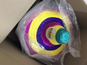 หมวกฟางธรรมชาติคุณภาพสูงจากเวียดนาม พร้อมโลโก้แบรนด์ / หมวกทรงโซมเบรโรสีดำคลาสสิก สำหรับทุกเพศ เหมาะสำหรับตกปลา ใส่ลำลอง งานปาร์ตี้ ใช้ในชีวิตประจำวัน หรือเป็นของขวัญ - Product Image 3