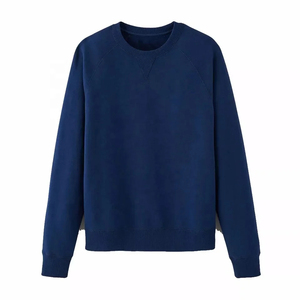 Sudadera de Cuello Redondo para Mujer, Color Sólido, Manga Larga, Tejido de Algodón, para Otoño, Corte Regular - Product Image 3