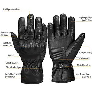 Gants d'hiver sportifs ECONEX SPORTS en cuir imperméables, thermiques et écologiques, de qualité supérieure, pour la vente en gros - Product Image 3