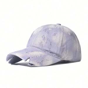 Gorra de Béisbol Estructurada con Efecto Desgastado y Teñido Anudado, Estilo Moderno para Hombre y Mujer, Nueva Colección 2026 - Product Image 2