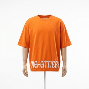 Camiseta Oversize Naranja para Hombre Estilo Bape, Ropa para Hombre, Camisetas para Hombre, Proveedor Mayorista de Ropa para Hombre - Product Image 3