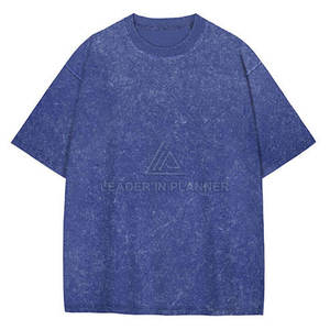 เสื้อยืดทรงหลวมลายใหม่ปี 2026 ออกแบบโลโก้ได้ตามต้องการสำหรับผู้ชาย  เสื้อยืดฟอกสีแบบขายส่ง ใส่สบาย ผลิตจากผ้าฝ้าย 100% - Product Image 5