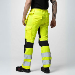 Pantalones de Trabajo Reflectantes de Alta Visibilidad, Diseño Ligero, Transpirable y Duradero para Uso en Seguridad - Product Image 5