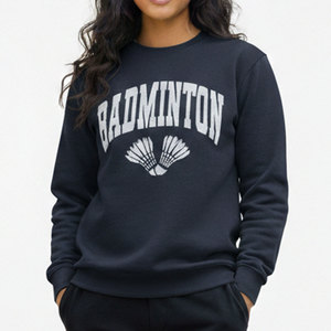 Haut décontracté pour femme à col montant et épaules tombantes, coupe ample, style streetwear minimaliste, nouvelle mode pour le quotidien - Product Image 1