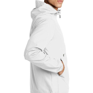 Veste à capuche pour homme, style streetwear, coupe-vent, fabriquée au Pakistan, OEM, veste décontractée zippée, imperméable, avec capuche. - Product Image 1