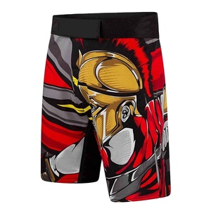 Pantalones Cortos de Boxeo para Entrenamiento y Combate de Muay Thai, Antiarrugas, Flexibles, de Secado Rápido, Personalizados - Product Image 1
