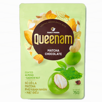 Collection de dragées pour confiseries HALAL : Amandes et noix de cajou enrobées de chocolat matcha 75G – Fournisseur mondial OEM/ODM à bon prix