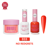 Ensemble de poudre de vernis acrylique et gel 3 en 1 Unigel pour usage en salon, non toxique, jusqu'à 98% de correspondance des couleurs, OEM/ODM personnalisé