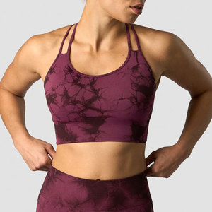 Soutien-gorge de sport moulant pour femme, vêtement de mode compressif, extensible, de haute qualité, anti-transpiration, léger, dos croisé - Product Image 1