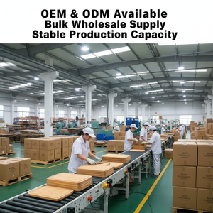 Planche à découper rectangulaire en bambou durable, épaisseur 2,0 cm, écologique, antibactérienne, robuste - Product Image 4