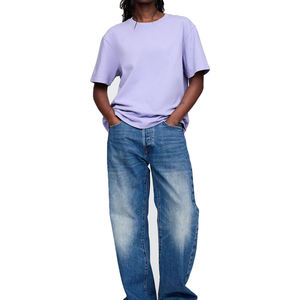 Mens breathable soft cotton t <b>shirt</b> lightweight casual everyday wear comfortable stylish outfit for summer streetwear - Product Image 5