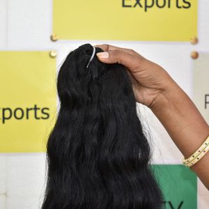 100% Unprocessed Raw Virgin Wholesale Natural Bundle <b>Black</b> Color Long Wavy Vendor Temple Brazilian Human <b>Hair</b> <b>Extensions</b> - Product Image 5